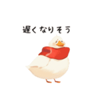 ぽってりアヒルの日常会話（個別スタンプ：8）