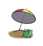 丸いキャラクター 酉之助作（個別スタンプ：9）