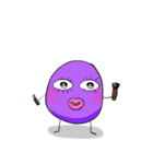 丸いキャラクター 酉之助作（個別スタンプ：10）