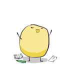 丸いキャラクター 酉之助作（個別スタンプ：16）