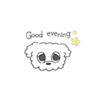 Sleepy Dog (ゆるーい英語)（個別スタンプ：3）