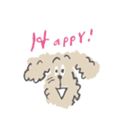 CHECK＆STRIPE クルちゃんの日常（個別スタンプ：6）