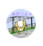 薄毛猫のコモンくん（外出あるある編）（個別スタンプ：5）