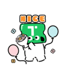 TimeTicket わんこ（個別スタンプ：8）