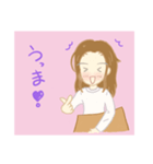 酒好きねぇさん1（個別スタンプ：1）