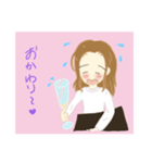 酒好きねぇさん1（個別スタンプ：8）