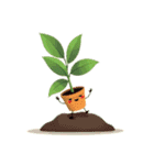 植物も生きてる（個別スタンプ：18）