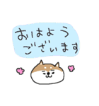 まんまる柴犬！（個別スタンプ：1）