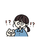 さきちゃんとくま（個別スタンプ：5）