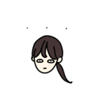 さきちゃんとくま（個別スタンプ：6）