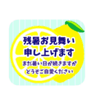 喪中お悔やみと丁寧な季節の挨拶（個別スタンプ：20）