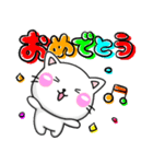 ず〜っと使える♡大人可愛い！ちびねこ100%（個別スタンプ：31）