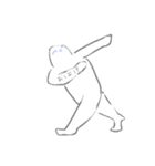 ゆる〜いお供さんたち（個別スタンプ：8）