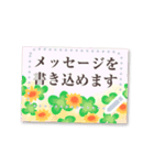 書き込める♥春のお花フレーム♥ 改（個別スタンプ：13）