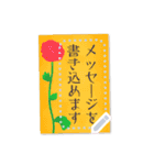 書き込める♥春のお花フレーム♥ 改（個別スタンプ：14）