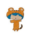 オリキャラ 季節Ver．（個別スタンプ：1）