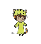 オリキャラ 季節Ver．（個別スタンプ：20）