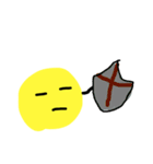 戦闘用黄丸（個別スタンプ：2）