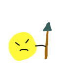 戦闘用黄丸（個別スタンプ：3）