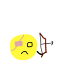 戦闘用黄丸（個別スタンプ：10）