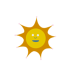 It's sunny today.（個別スタンプ：6）