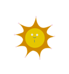 It's sunny today.（個別スタンプ：8）