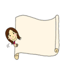 組み合わせスタンプ⭐︎女の子（個別スタンプ：38）