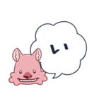 モモッカさんのでっかい絵文字風1（個別スタンプ：7）