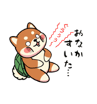 カメ柴#家族で使える日常会話（個別スタンプ：26）