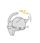 【1年中使える】ふわもちネコさん（個別スタンプ：6）