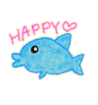 イルカちゃんの気持ち（個別スタンプ：8）