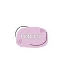 ふんわりイラスト英語文字（個別スタンプ：2）