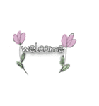 ふんわりイラスト英語文字（個別スタンプ：32）