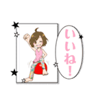 YUCCAのバランスボールLINEスタンプ（個別スタンプ：4）