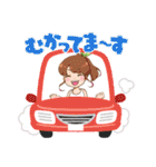YUCCAのバランスボールLINEスタンプ（個別スタンプ：8）