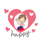 YUCCAのバランスボールLINEスタンプ（個別スタンプ：15）