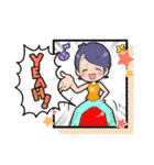 YUCCAのバランスボールLINEスタンプ（個別スタンプ：17）