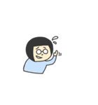 ボーンを吹くめがね3（個別スタンプ：18）