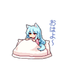 ハロたんスタンプドット絵バージョン（個別スタンプ：5）