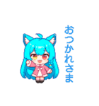 ハロたんスタンプドット絵バージョン（個別スタンプ：8）