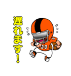 仕事に使える！アメフト選手スタンプ（個別スタンプ：19）