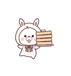 文字なし｜動く♪毎日使えるラテくん（個別スタンプ：1）