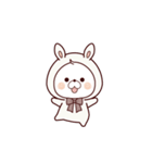文字なし｜動く♪毎日使えるラテくん（個別スタンプ：16）
