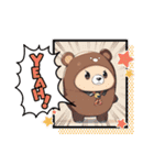 可愛いクマのスタンプ！（個別スタンプ：31）