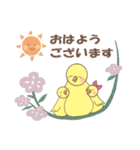カナリアさんファミリー♡日常スタンプ（個別スタンプ：1）