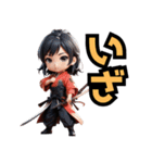 仮装女子_ちび_戦う女偏（個別スタンプ：10）