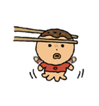ぐちゃぐちゃたこ焼き（個別スタンプ：7）