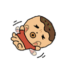 ぐちゃぐちゃたこ焼き（個別スタンプ：9）