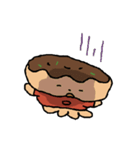 ぐちゃぐちゃたこ焼き（個別スタンプ：13）
