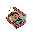 ぐちゃぐちゃたこ焼き（個別スタンプ：19）